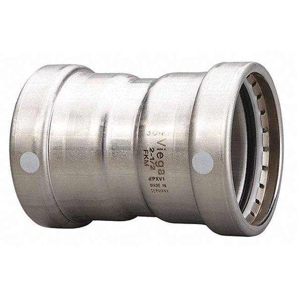 Viega ProPress XL coupling w/ stop, 4