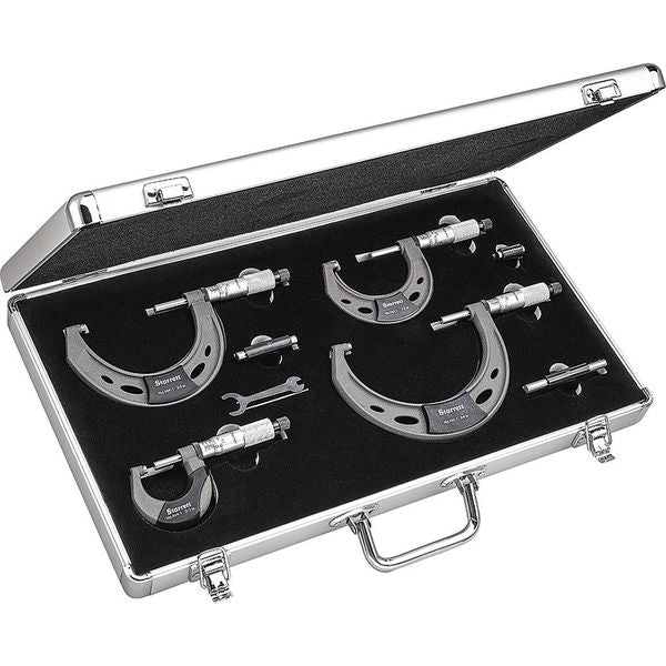 Outside Micrometer Set, 0 to 4