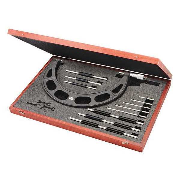 Anvil Micrometer Set, 6 to 12