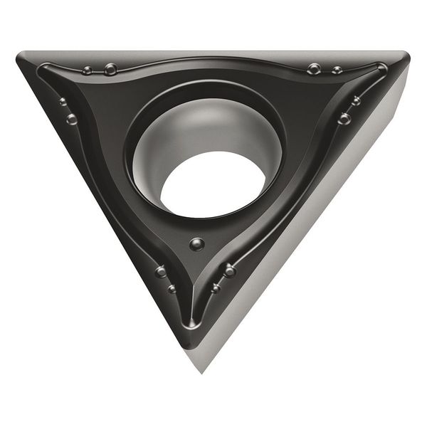 Triangle Turning Insert, Triangle, 3/8 in, TPMW, 0.4 mm, Carbide