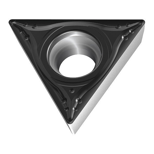 Triangle Turning Insert, Triangle, 3/8 in, TPMT, 0.8 mm, Carbide