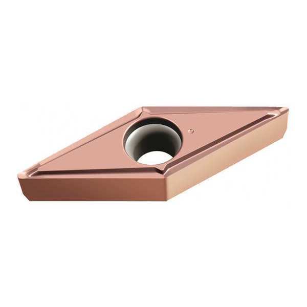 Diamond Turning Insert, Diamond, 1/4 in, VCGT, 35  Degrees, 0.0080 in, Carbide