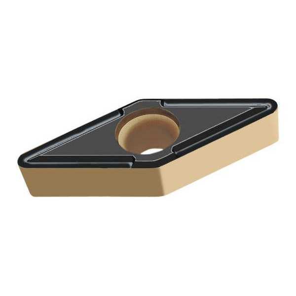 Diamond Turning Insert, Diamond, 3/8 in, VBMT, 35  Degrees, 1/32 in, Carbide