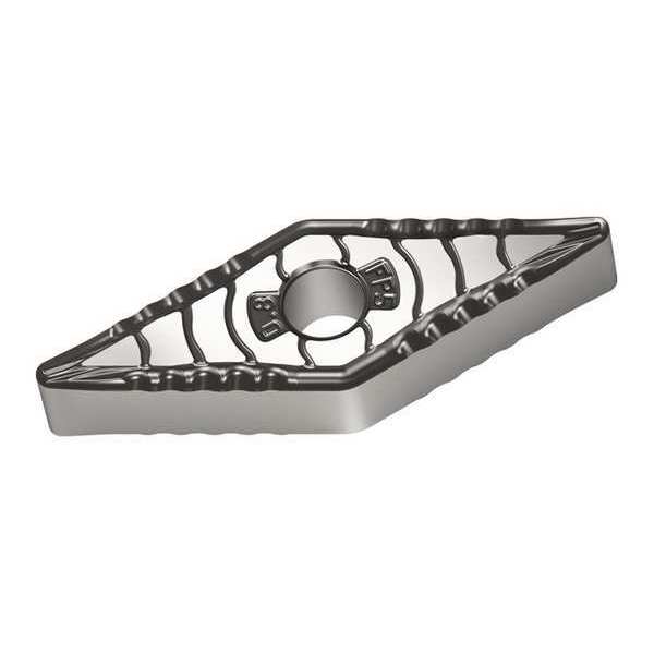Diamond Turning Insert, Diamond, 3/8 in, VNMG, 35  Degrees, 1/32 in, Carbide