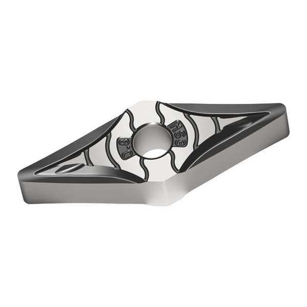 Diamond Turning Insert, Diamond, 3/8 in, VNMG, 35  Degrees, 1/32 in, Carbide