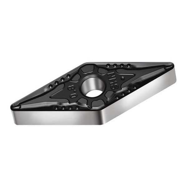 Diamond Turning Insert, Diamond, 3/8 in, VNMG, 35  Degrees, 1/32 in, Carbide