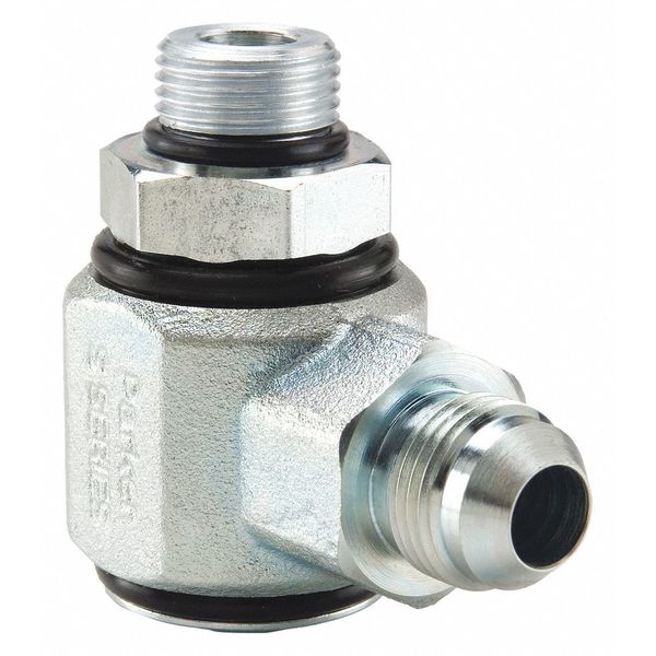 Hydraulic Swivel Fitting, 90 deg. Elbow