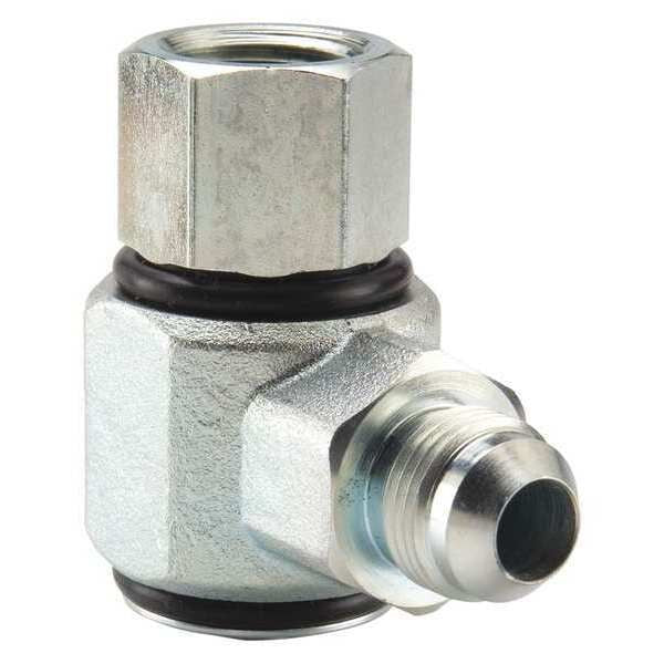 Hydraulic Swivel Fitting, 90 deg. Elbow