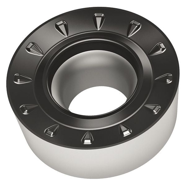 Turning Insert, Round, 0.3906 in, RCMT, Carbide