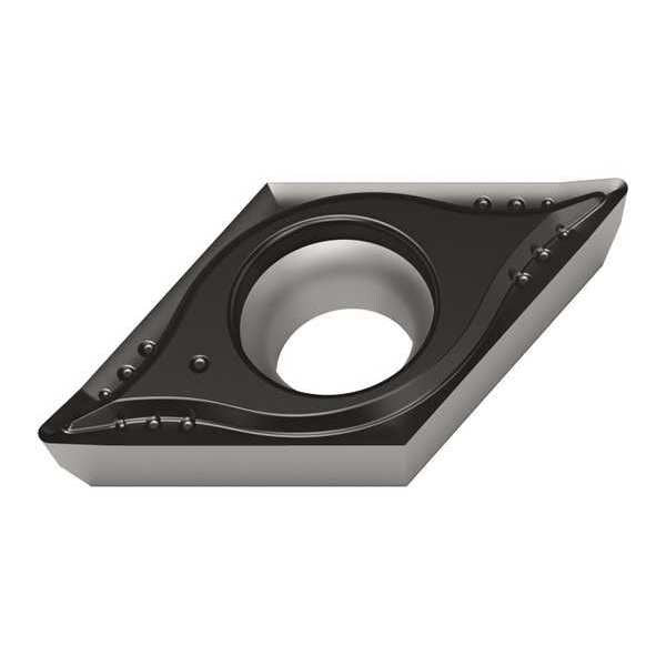 Diamond Turning Insert, Diamond, 1/2 in, DNMG, 55  Degrees, 3/64 in, Carbide