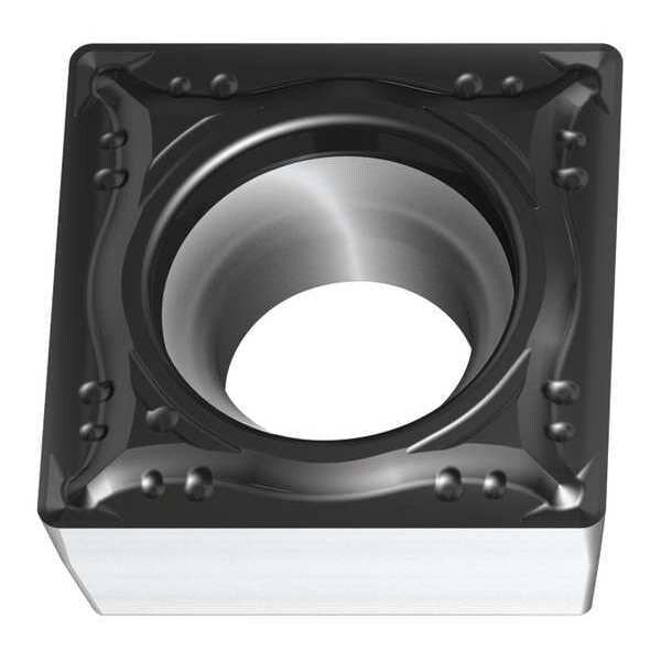 Square Turning Insert, Square, 3/8 in, SPMT, 1/32 in, Carbide