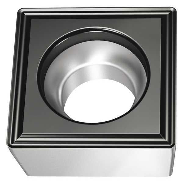 Square Turning Insert, Square, 1/2 in, SCMT, 1/32 in, Carbide