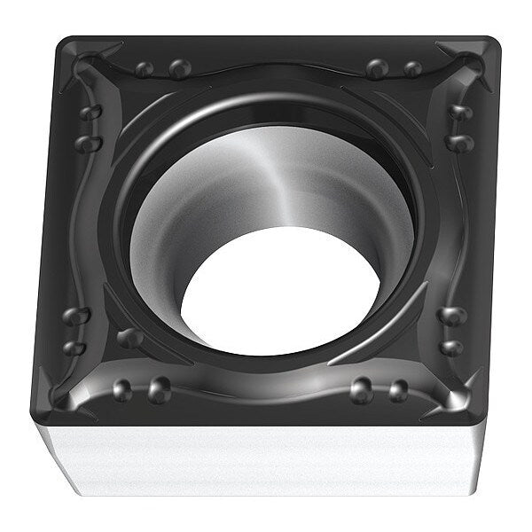 Square Turning Insert, Square, 1/2 in, SCGT, 1/32 in, Carbide