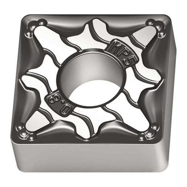 Square Turning Insert, Square, 1/2 in, SNMG, 3/64 in, Carbide