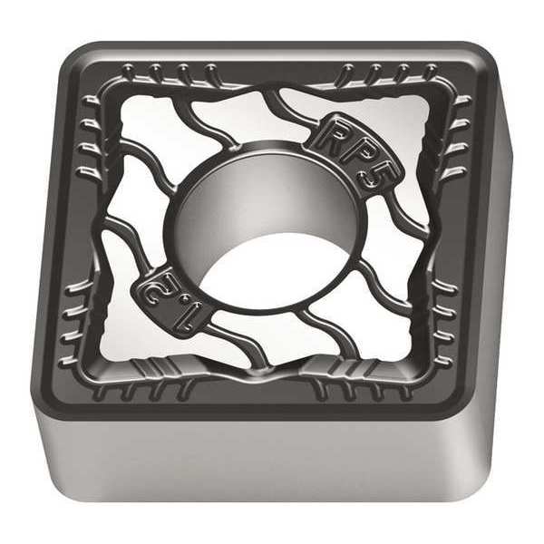 Square Turning Insert, Square, 1/2 in, SNMG, 1/16 in, Carbide