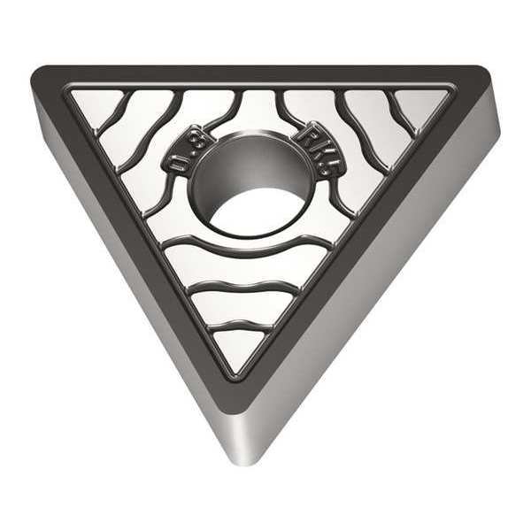 Triangle Turning Insert, Triangle, 3/8 in, TNMA, 0.4 mm, Carbide