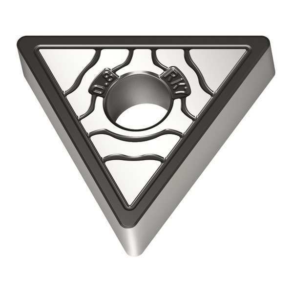 Triangle Turning Insert, Triangle, 3/8 in, TNMA, 1.2 mm, Carbide