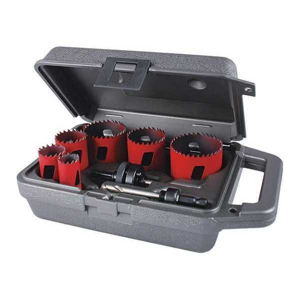 Hole Saw Kit, Saw Sizes 7/8
