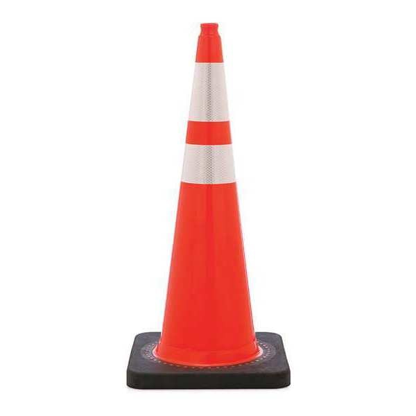 Traffic Cone, 15 lb., Orange Cone Color