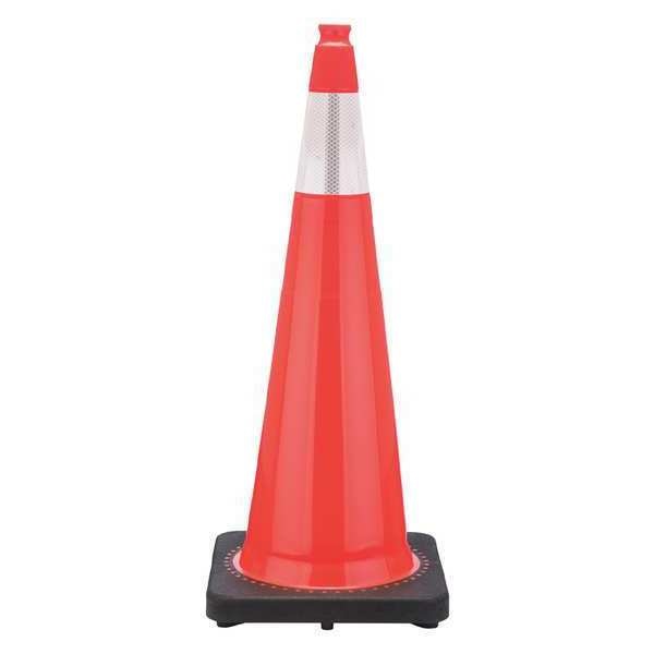 Traffic Cone, 12 lb., Orange Cone Color