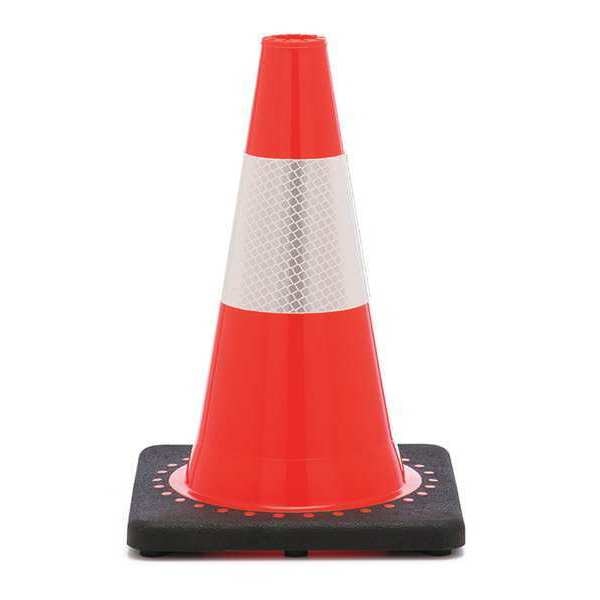 Traffic Cone, 1.5 lb., Orange Cone Color