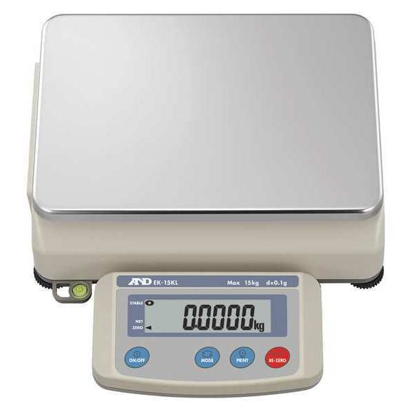 Digital Compact Bench Scale 33 lb./15kg Capacity