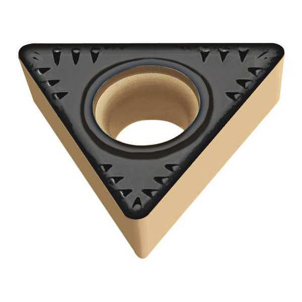 Triangle Turning Insert, Triangle, 3/8 in, TCMT, 0.8 mm, Carbide