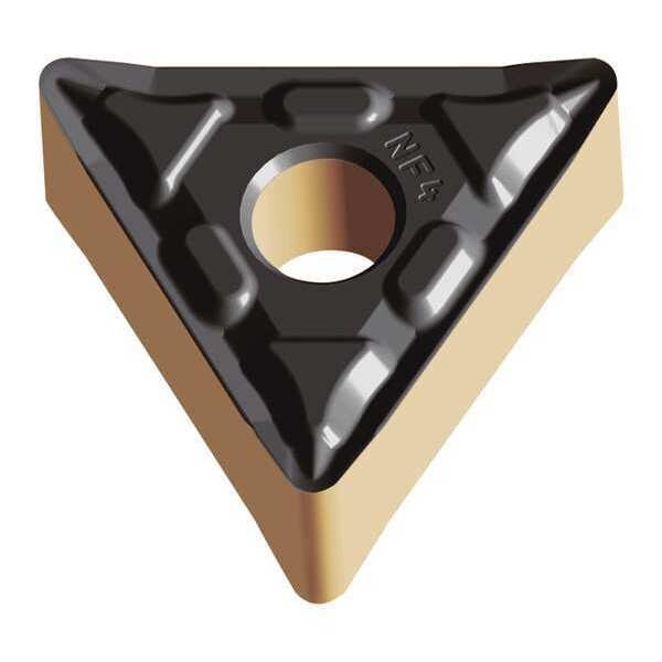 Triangle Turning Insert, Triangle, 3/8 in, TNMG, 0.4 mm, Carbide