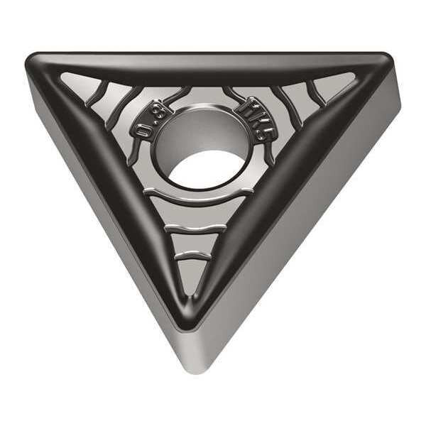 Triangle Turning Insert, Triangle, 1/2 in, TNMG, 1.6 mm, Carbide