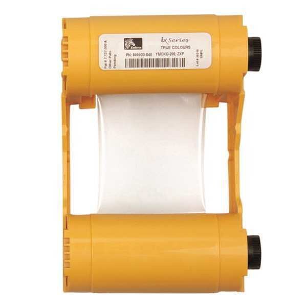 Printer Ribbon, YMCKO, Cards per Roll 200