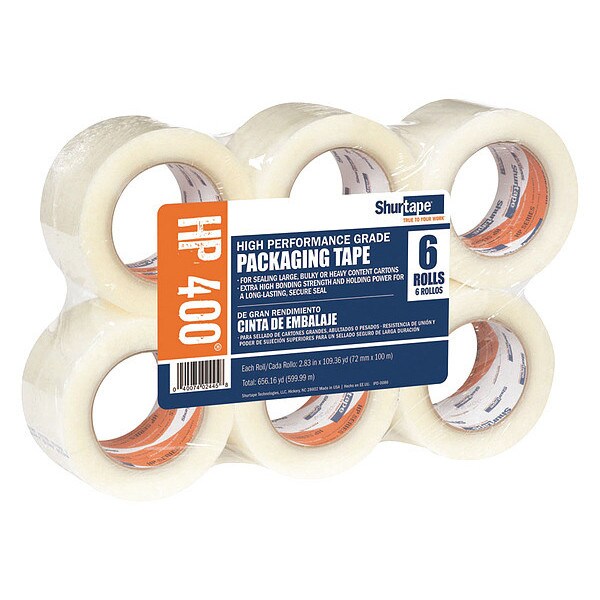 Packaging Tape, 72mm W, 100m L, PK6