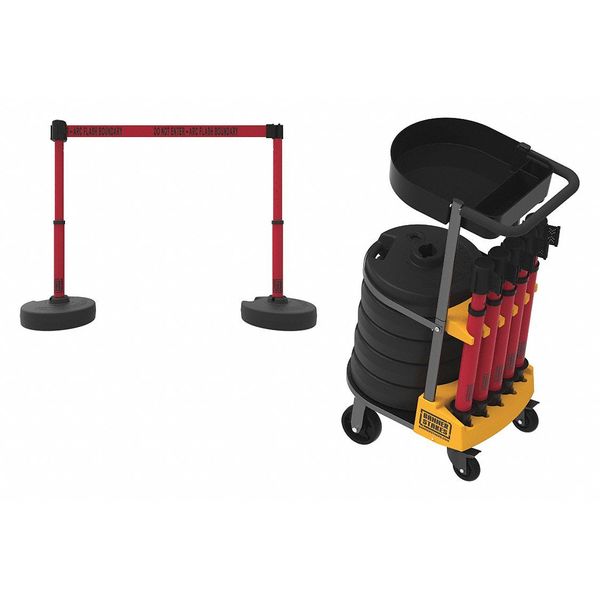 PLUS Cart Pkg w/Tray, Arc Flash Bndry