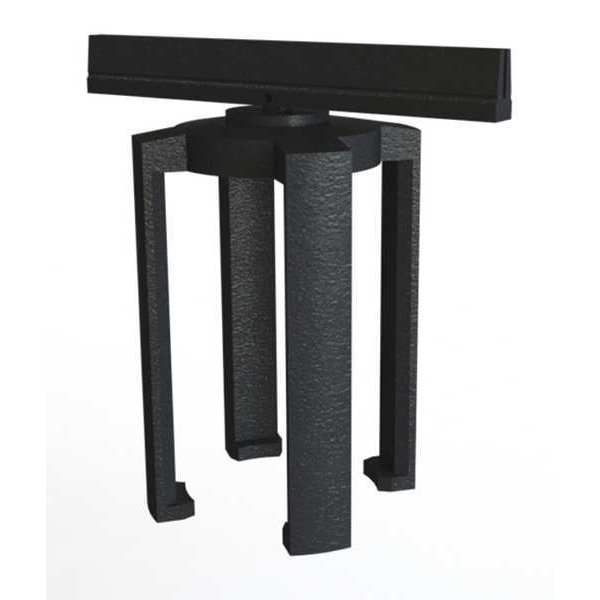 Sign Bracket, Black, 6