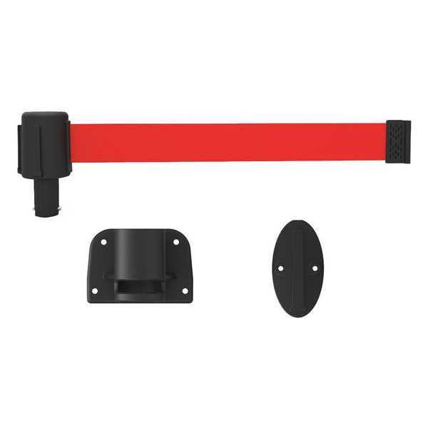 Retrctble Belt Barrier, 15ft Belt, Orng