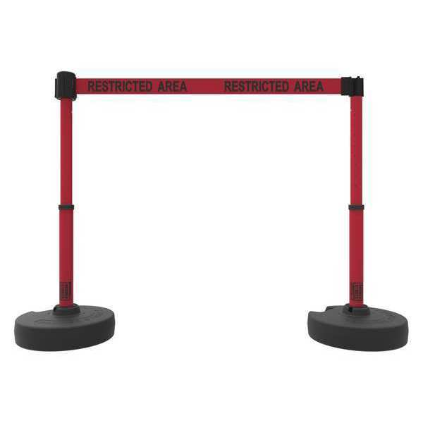 PLUS Barrier Set X2, Red Rstrictd Area