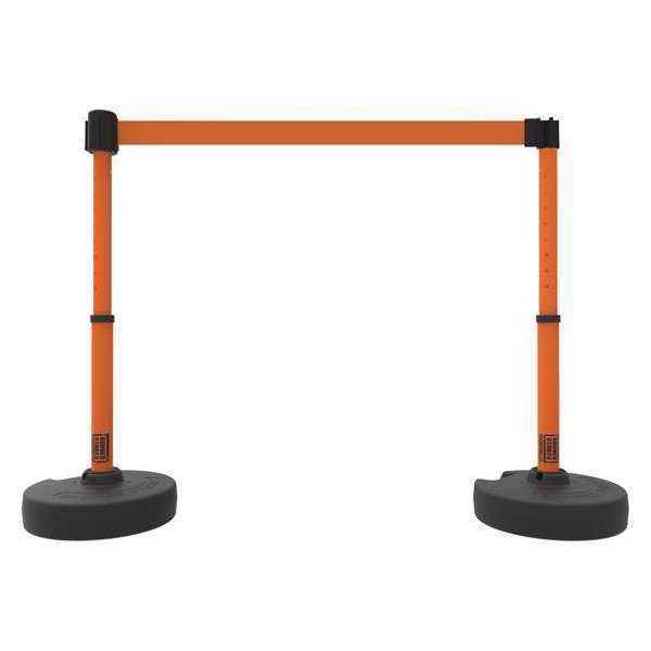 PLUS Barrier Set X2, Blank Orange Banner