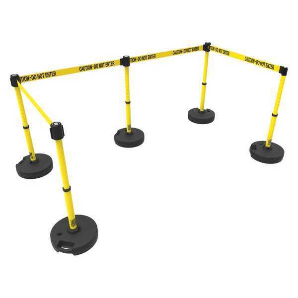 PLUS Barrier Set X5, Caution-Do Not Enter