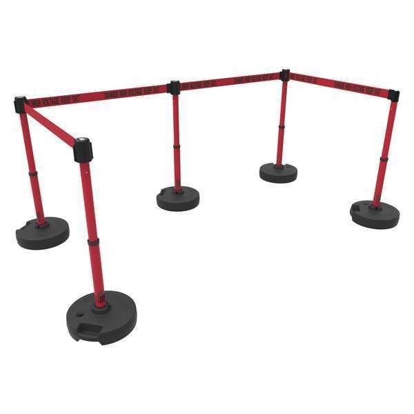 PLUS Barrier Set X5, High Vltge Keep Out