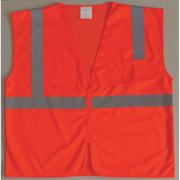 U-Block Vest, Class2 Orange/Red, 5XL