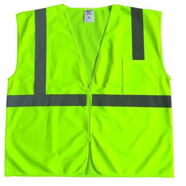 U-Block Vest, Class2 Yellow/Grn, L