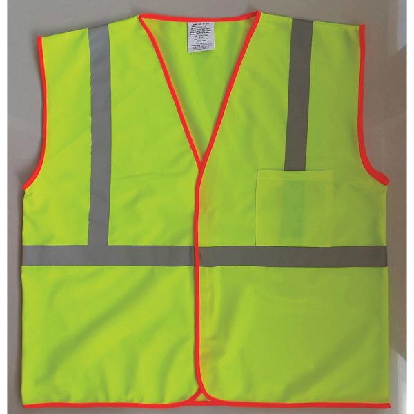 U-Block Vest, Class1 Yellow/Grn, L/XL