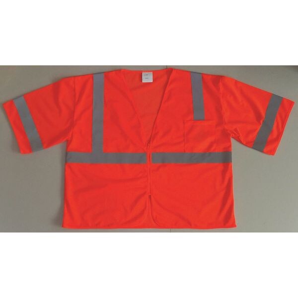 U-Block Vest, Class3 Orange/Red, 3XL