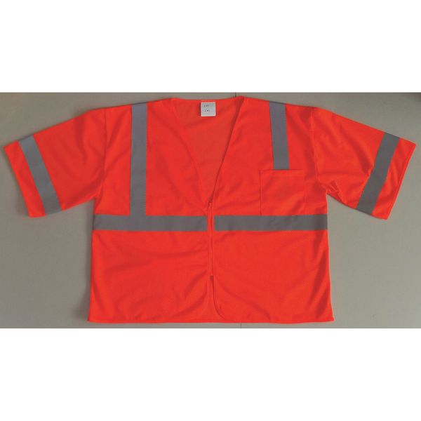 U-Block Vest, Class3 Orange/Red, L