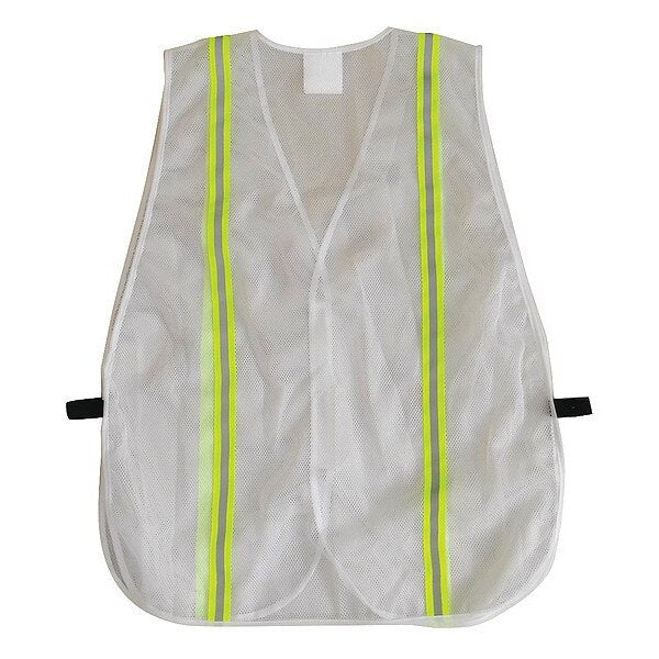 Back Stp Vest, Unrated White, Univ