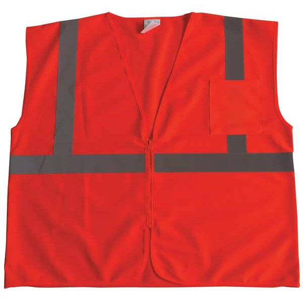 Double Stripe, Class2 Orange/Red, M