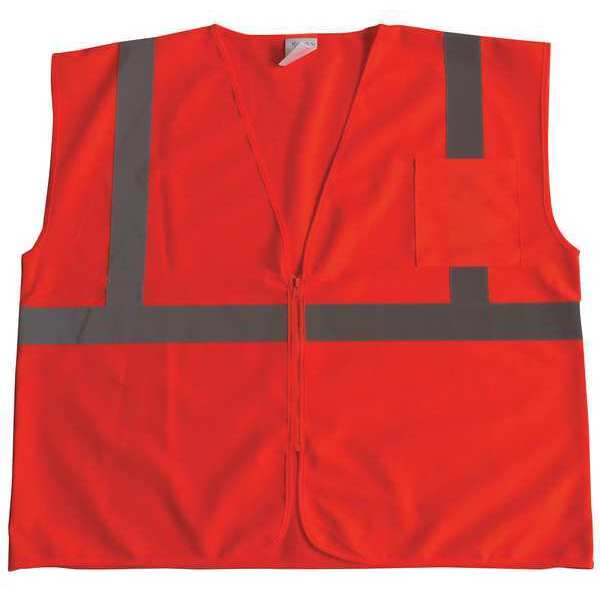 Double Stripe, Class2 Orange/Red, S