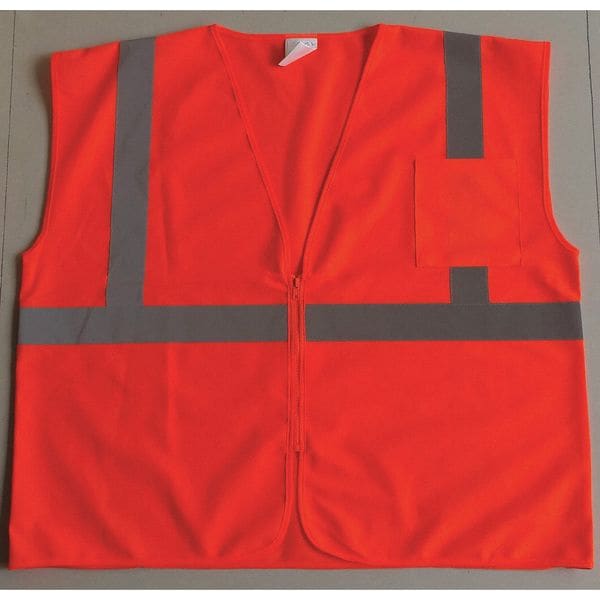 U-Block Vest, Class2 Orange/Red, S