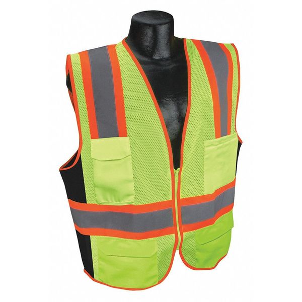 High Visibility Vest, Yellow/Green, M