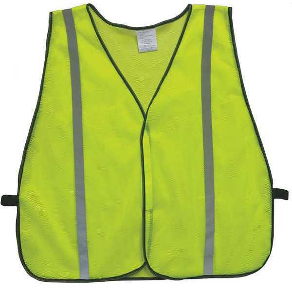 Back Stp Vest, Unrated Yellow/Grn, 2/3XL