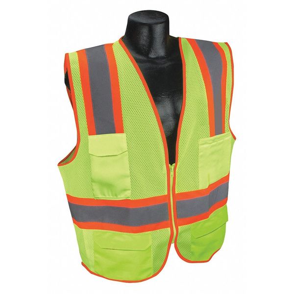 High Visibility Vest, Yellow/Green, 5XL